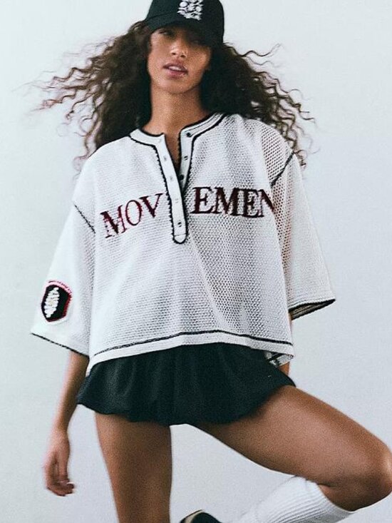 FP Movement by Free People Tops - Fp Movement White Camp Out Tee NEW WITH TAG Current